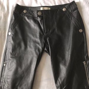 Tommy Hilfiger Leather Pants